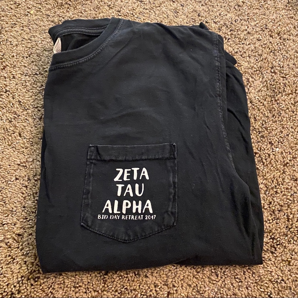 Zeta Tau Alpha Comfort Colors Shirt